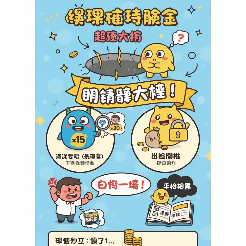 領取娛樂城體驗金前：必知的流水要求與出金門檻